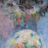 Collection Peinture sur papier marouflé sur toile
