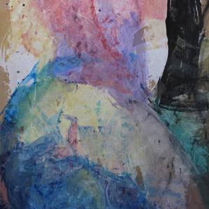 Collection Peinture sur papier marouflé sur toile