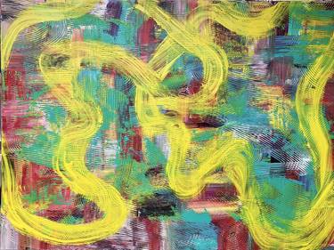 Print of Abstract Graffiti Paintings by Veronica Ungureanu
