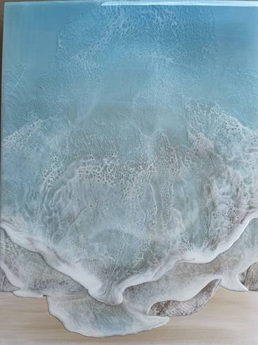 Original Beach Paintings by Veronica Ungureanu