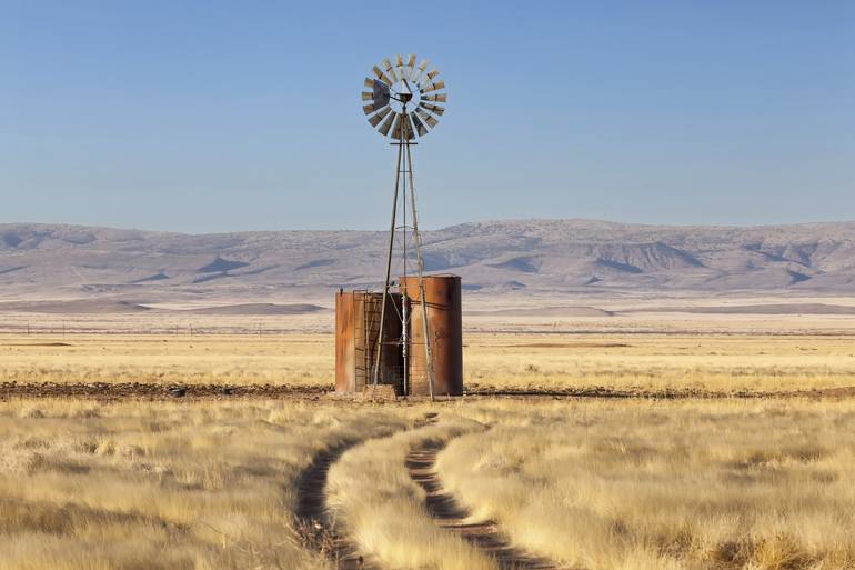 West Texas Painting By Fikry Botros 