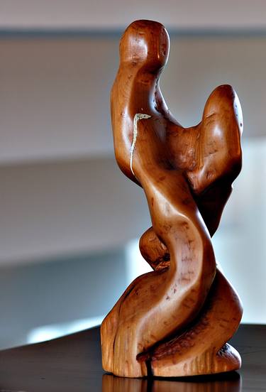 Original Abstract Erotic Sculpture by Kulifay Laslo