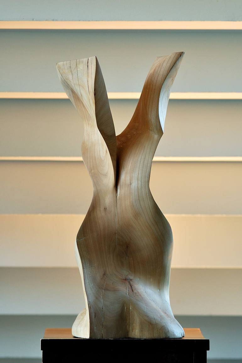 Original Abstract Sculpture by Kulifay Laslo