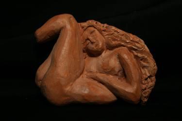 Original Realism Love Sculpture by Kulifay Laslo