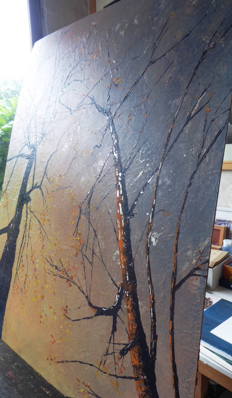 Original Figurative Tree Painting by Helene Buttling
