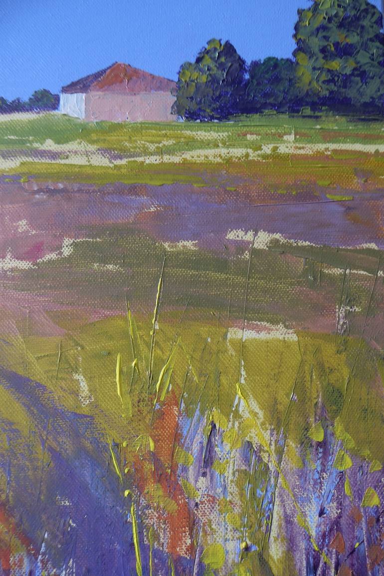 Original Expressionism Landscape Painting by Helene Buttling