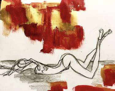Original Conceptual Erotic Drawings by Zena Dabbous
