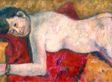 Original Realism Nude Paintings by Daniel Heifetz