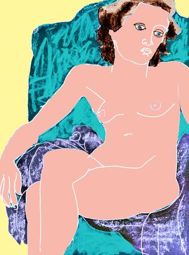 Original Nude Printmaking by Daniel Heifetz