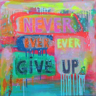 Never ever give up thumb