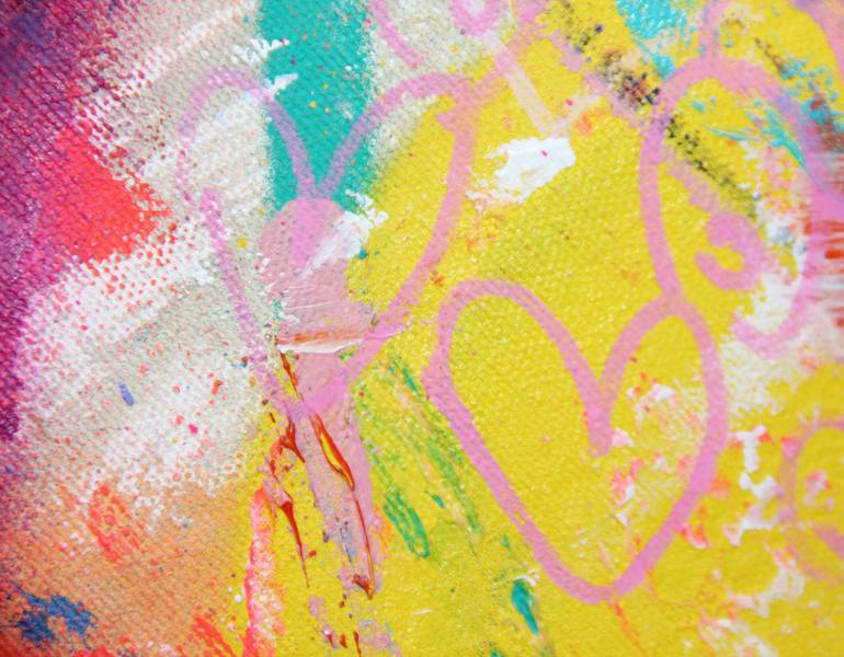 Original Figurative Comics Painting by Kristin  Kossi