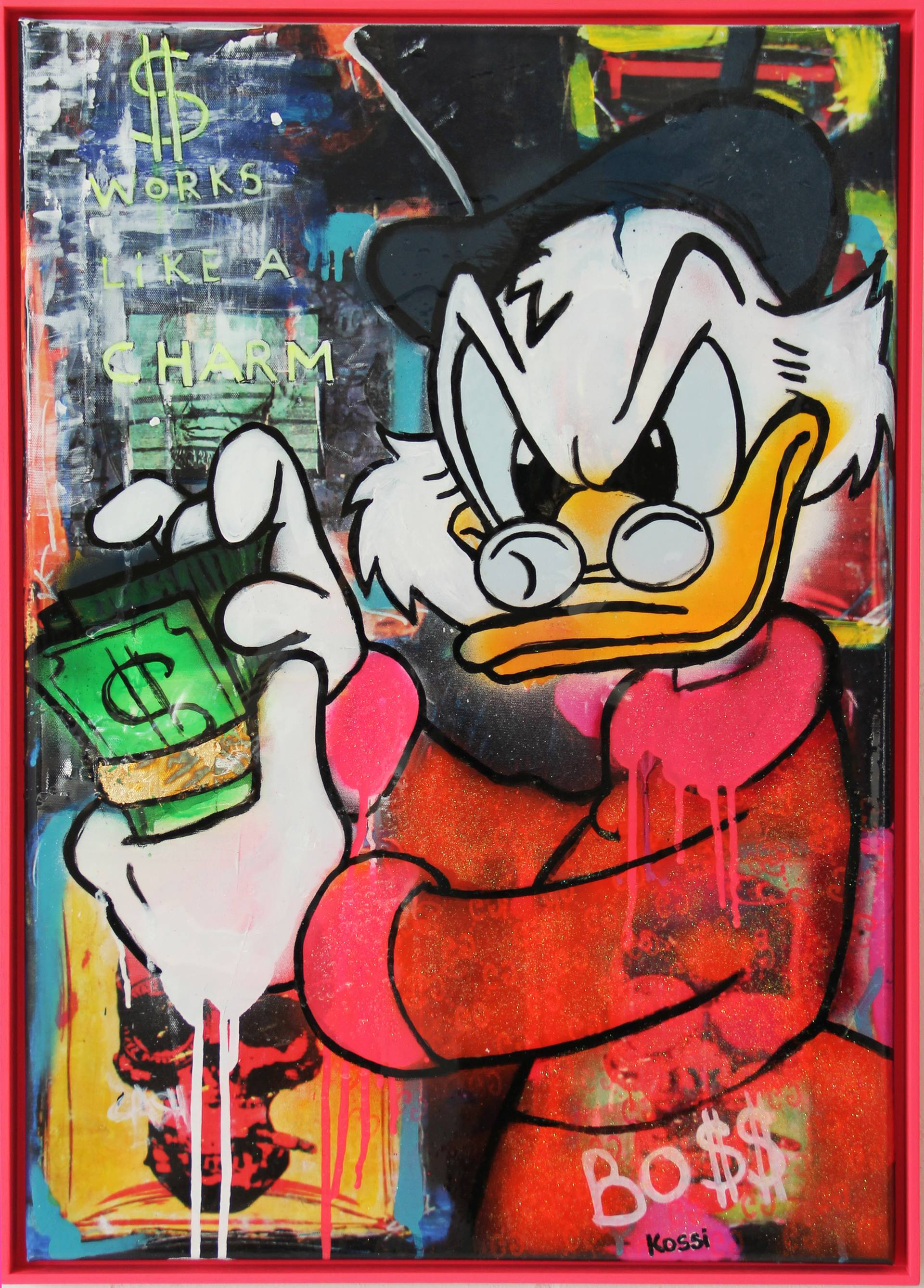 Scrooge Most Wanted by Kristin Kossi (2022) : Painting Acrylic