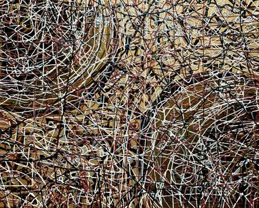 Original Abstract Expressionism Abstract Painting by Alexei Grekov