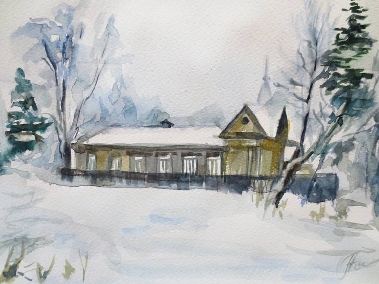 Original Impressionism Other Painting by Nata Sexton