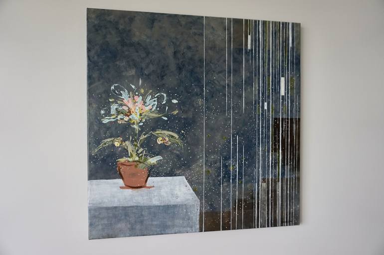 Original Fine Art Floral Painting by Melody Poon