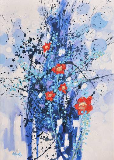 Original Fine Art Nature Paintings by Nguyen Dinh Long