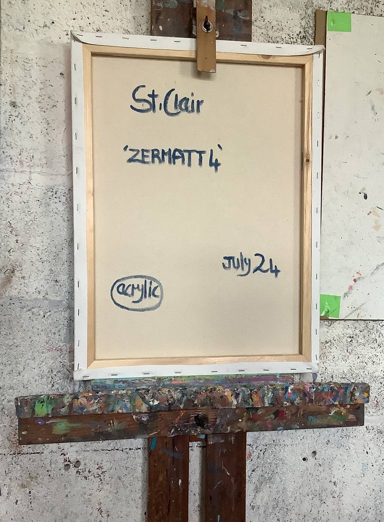 Original Art Deco Travel Painting by Julian St Clair