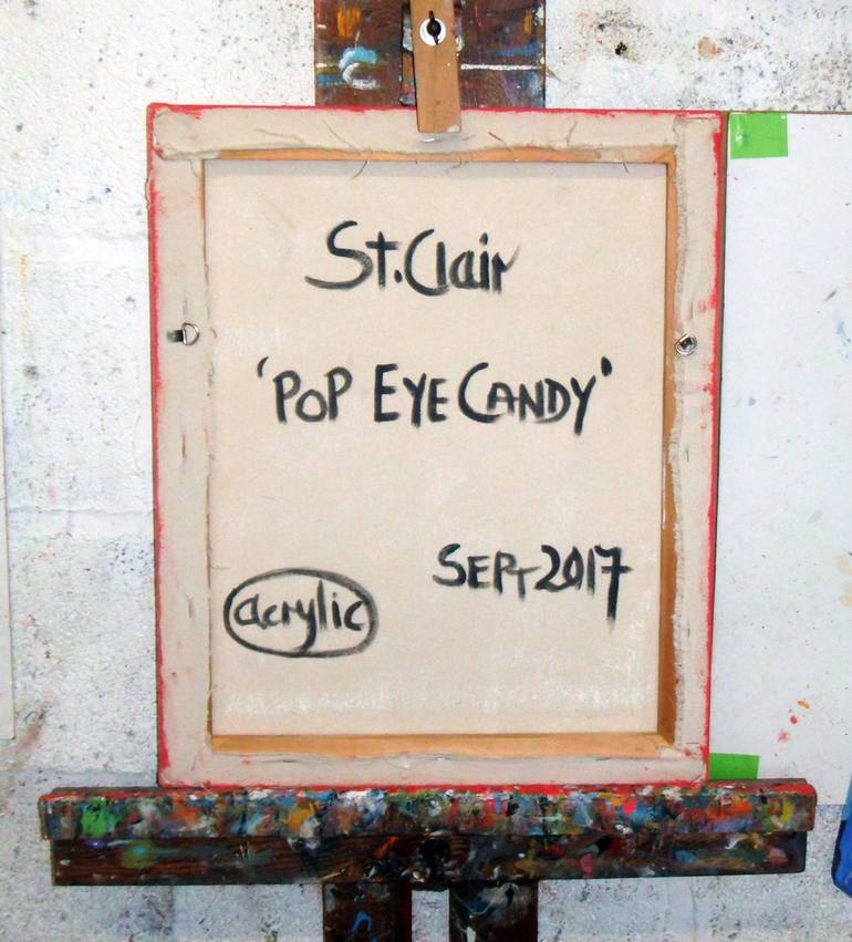 Original Pop Art Popular culture Painting by julian st clair