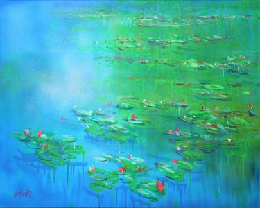 Print of Impressionism Water Paintings by Wayne Sleeth