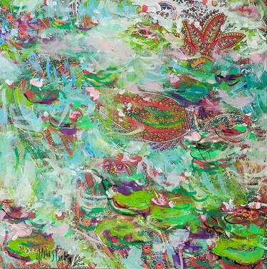Original Impressionism Botanic Painting by Wayne Sleeth