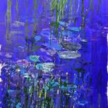 Giverny ( Ultramarine ) by Wayne Sleeth