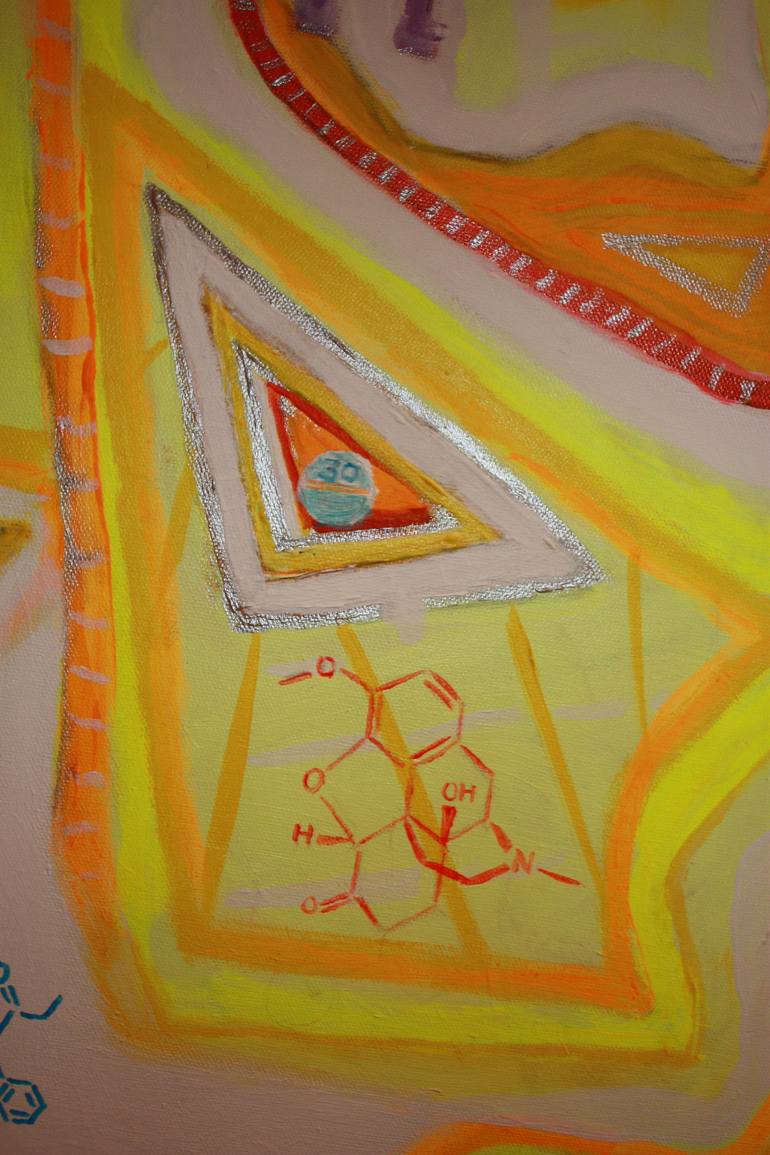 Original Abstract Expressionism Abstract Painting by Anthony Papa