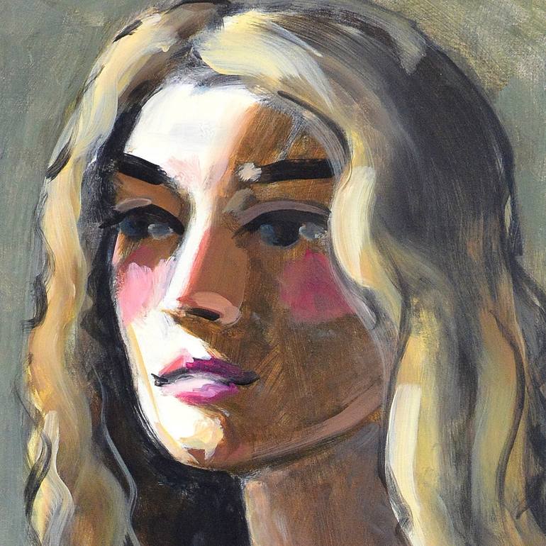 Original Contemporary Women Painting by Owen Normand