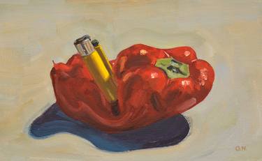 Print of Expressionism Still Life Paintings by Owen Normand