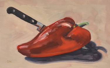 Original Expressionism Still Life Paintings by Owen Normand