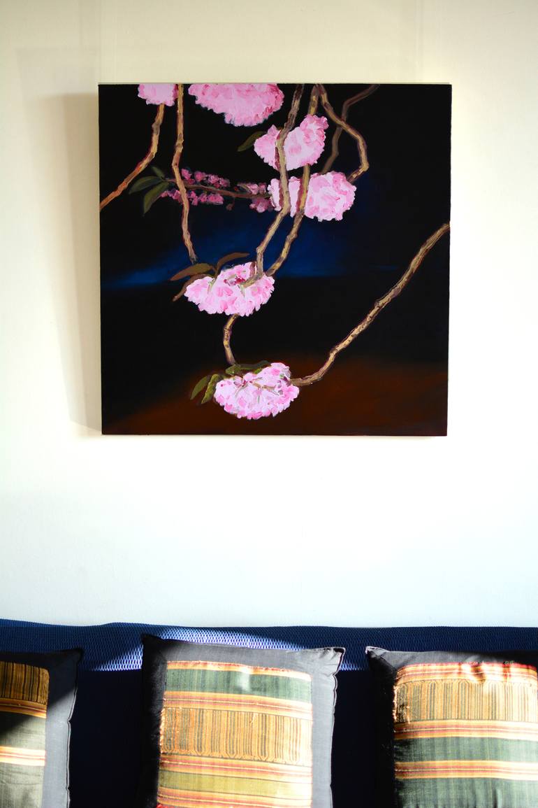 Original Expressionism Floral Painting by Owen Normand