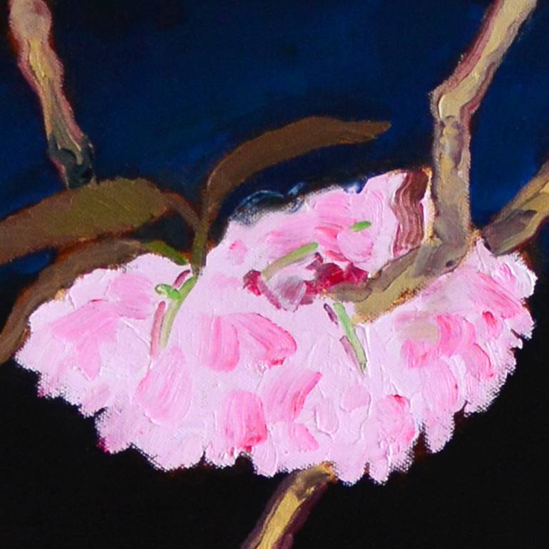 Original Expressionism Floral Painting by Owen Normand