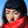 This painting is part of a recent body of work looking at feelings of nostalgia and anxiety of a generation of people growing up in modern cities.