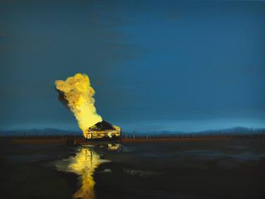 Print of Conceptual Landscape Paintings by Owen Normand