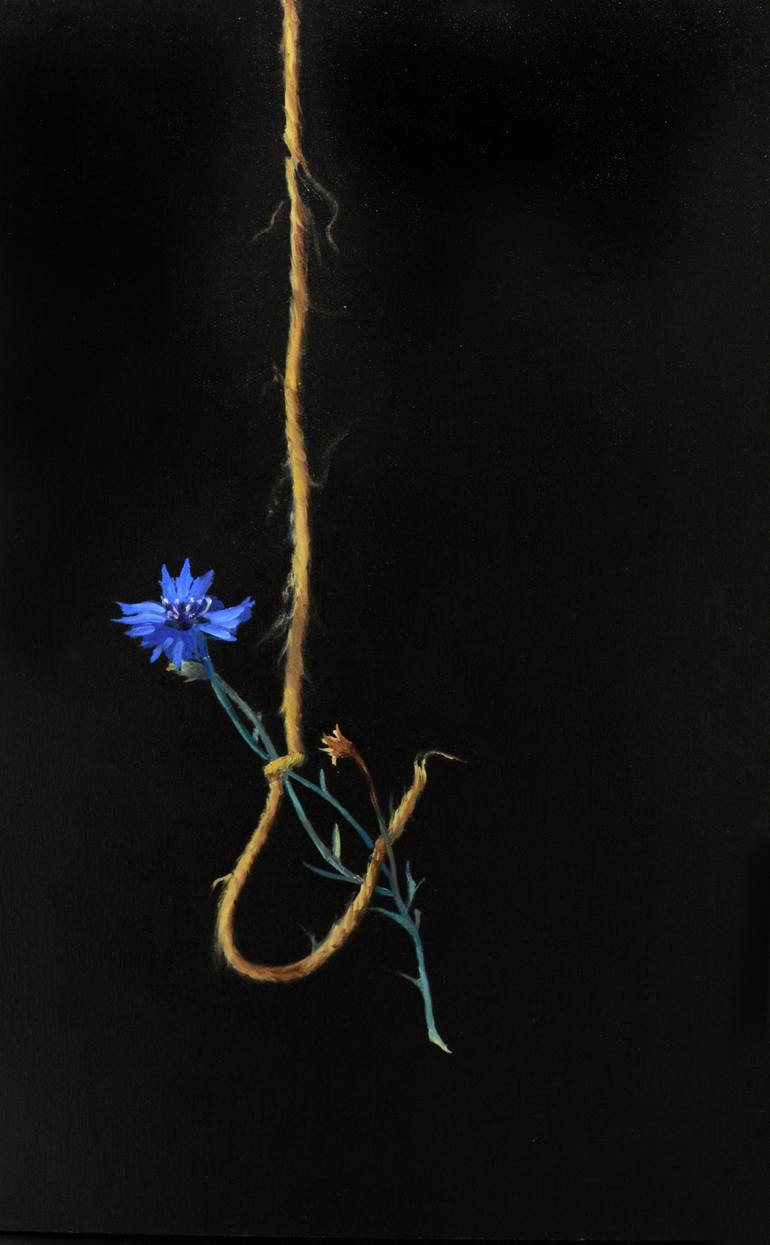 Original Fine Art Floral Paintings by Owen Normand