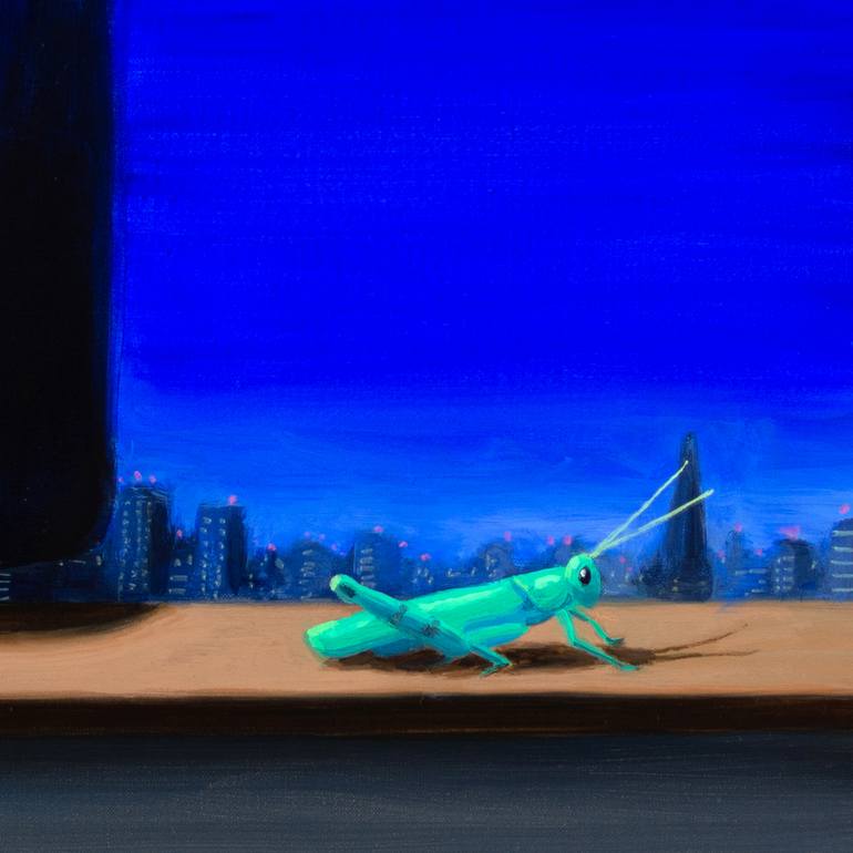 Original Conceptual Nature Painting by Owen Normand