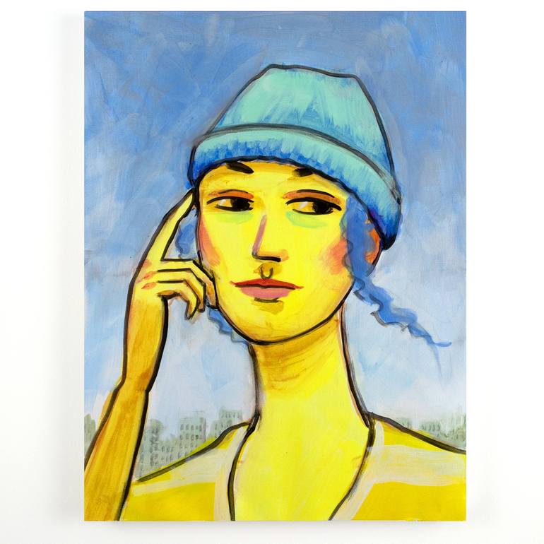 Original Figurative Women Painting by Owen Normand