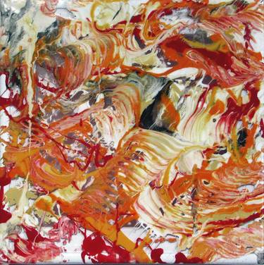 Print of Abstract Expressionism Abstract Paintings by Marcela Krause