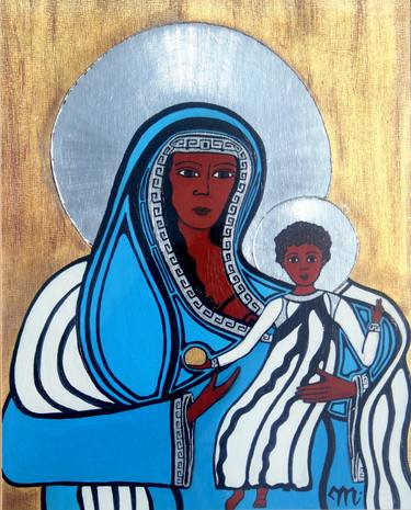 Print of Religious Paintings by Maria Safaei Ashtiani