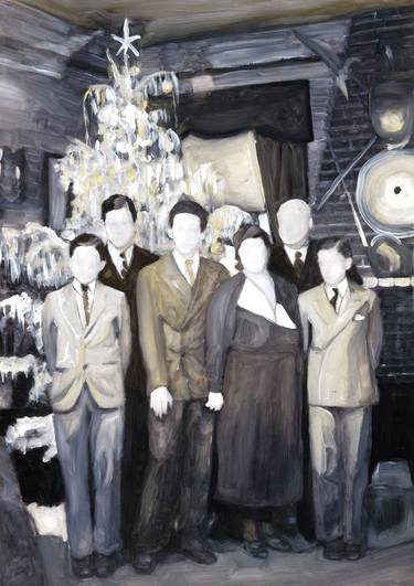 Original Documentary Family Paintings by Christy Powers