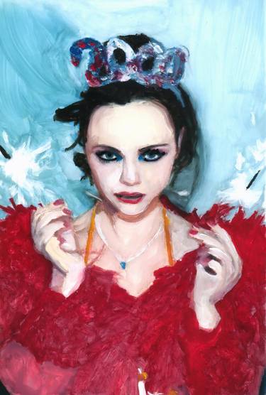 Original Contemporary Pop Culture/Celebrity Paintings by Christy Powers