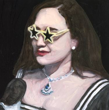 Print of Portraiture Pop Culture/Celebrity Paintings by Christy Powers