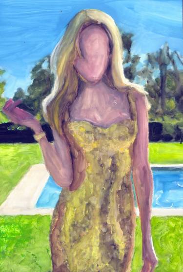 Original Pop Culture/Celebrity Painting by Christy Powers