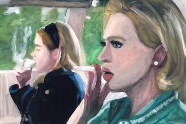 Original Documentary Pop Culture/Celebrity Paintings by Christy Powers