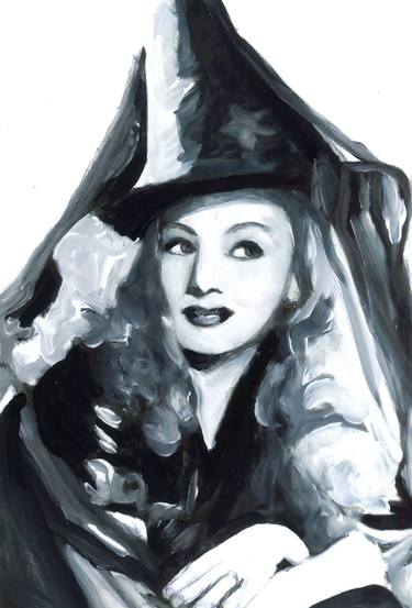 Original Black & White Pop Culture/Celebrity Paintings by Christy Powers