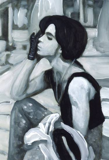 Original Contemporary Pop Culture/Celebrity Paintings by Christy Powers