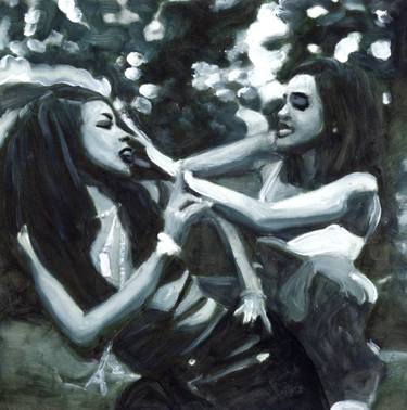 Original Portraiture Pop Culture/Celebrity Painting by Christy Powers