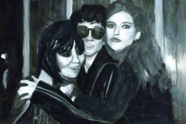 Original Portraiture Pop Culture/Celebrity Painting by Christy Powers