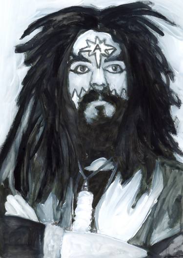 Original Portraiture Pop Culture/Celebrity Painting by Christy Powers