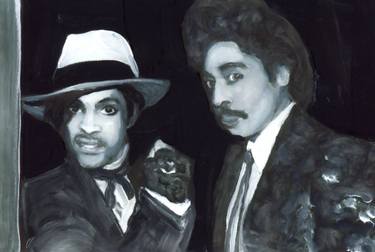 Original Portraiture Pop Culture/Celebrity Painting by Christy Powers