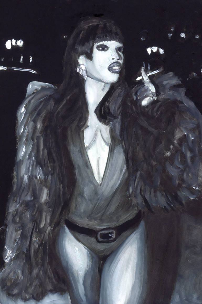 Original Documentary Pop Culture/Celebrity Paintings by Christy Powers